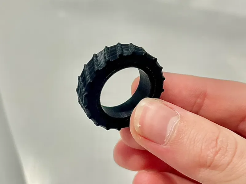 Spinning Fidget Ring, Smooth Spin