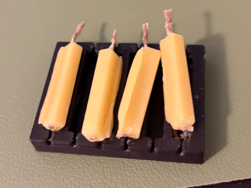 15 Minute Candle Mold