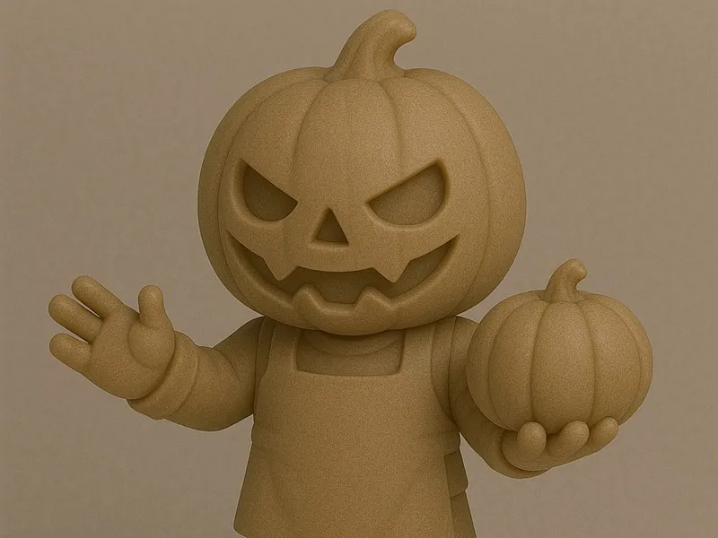 Halloween Pumpkin Man