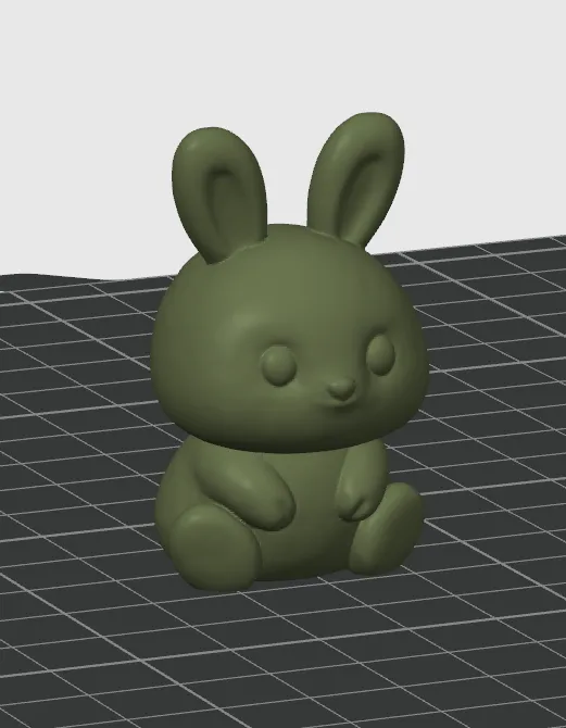 Cute rabbit - Free 3D Print Model - MakerWorld