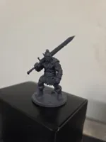 Figurine Ork barbare pour jeu de rôle — photo 3