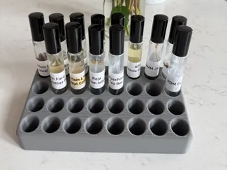 Perfume Decant Holder Fragrance Sample Organizer