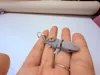 Single Color Printed Keychain