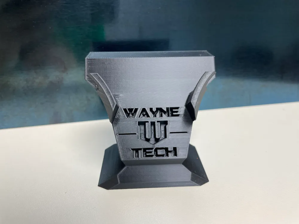 Wayne Tech Batarang stand - Free 3D Print Model - MakerWorld