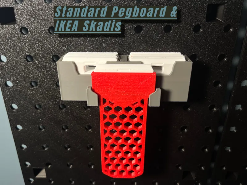 XL Bed Scraper Holder – IKEA & 1in Pegboard