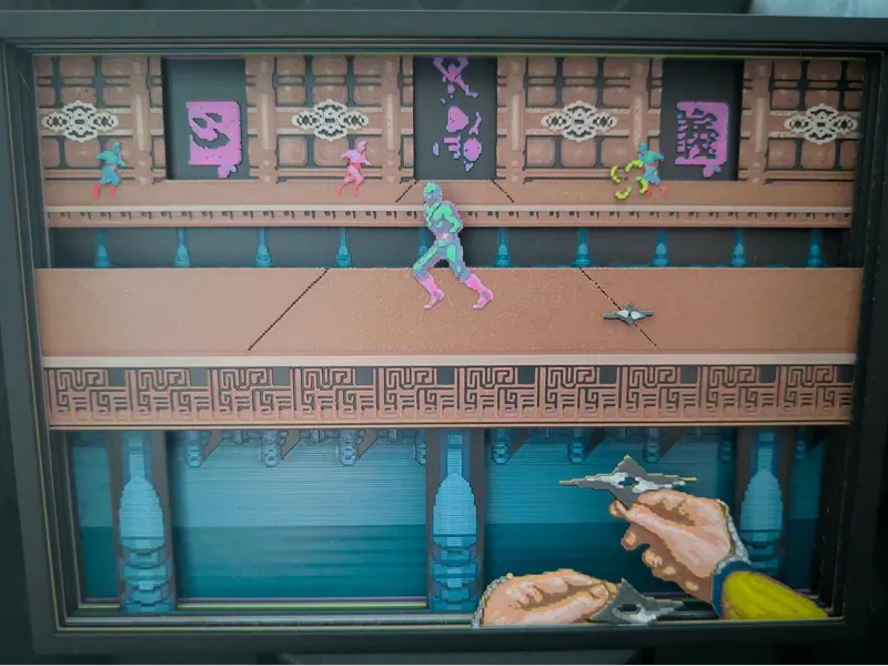 Shinobi - Bonus stage