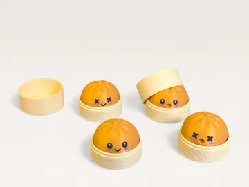 Objeto manipulable: Dumpling Clicker — vista de referencia 4