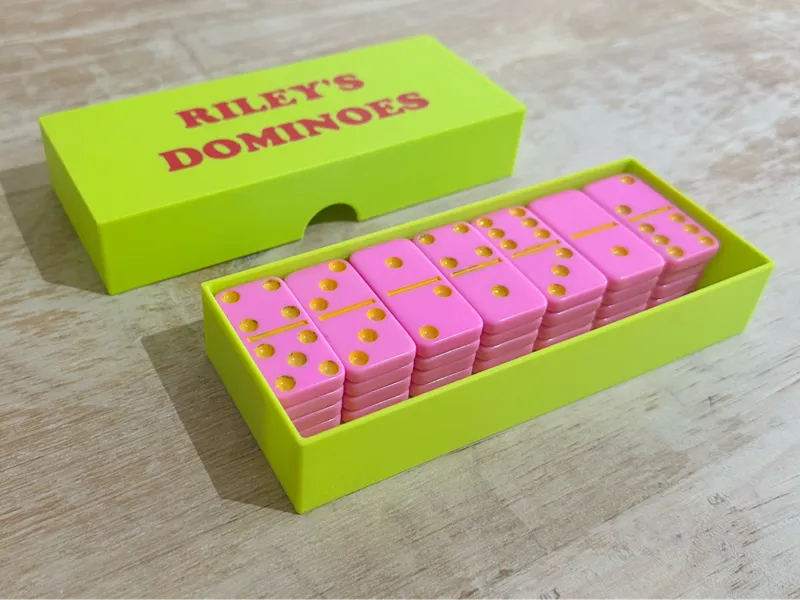 Flying Tiger Dominoes Box