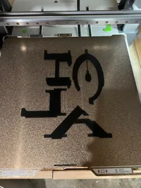 Single Letters, 0.2mm layer, 2 walls, 15% infill