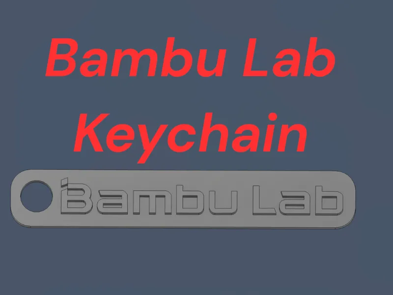 Bambu lab keychain