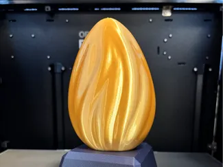 Almond Trophy –  With Customizable Plaque