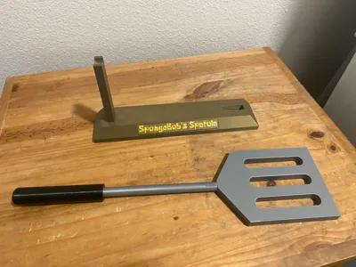 SpongeBob's Spatula w/ Stand