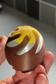 Pass Through Fidget Egg Toy