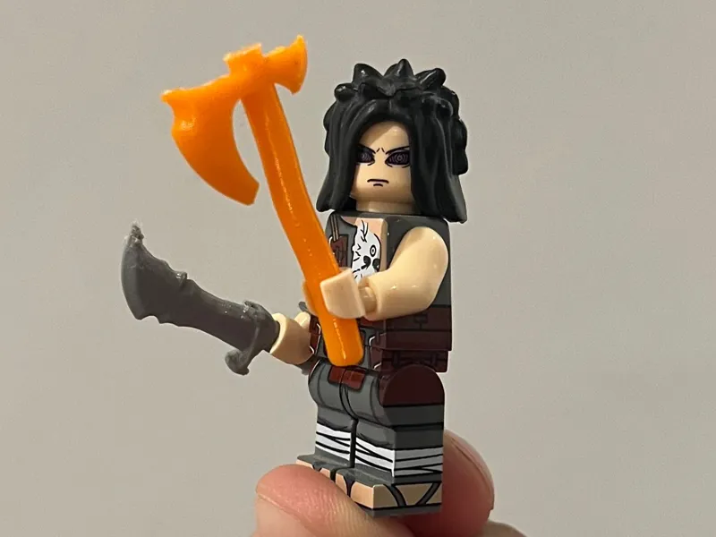 Leviathan Axe (God of War) for Brick Minifigure