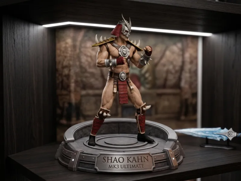 Shao Kahn MK3 Ultimate - Escultura 3D