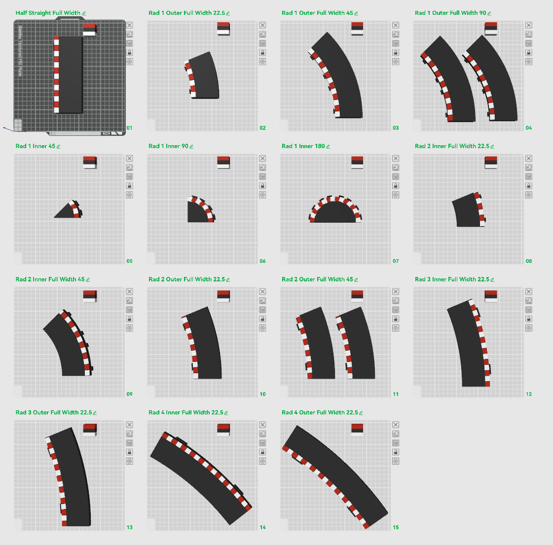 Miniatura 9 do modelo 3D Scalextric Borders & Barriers