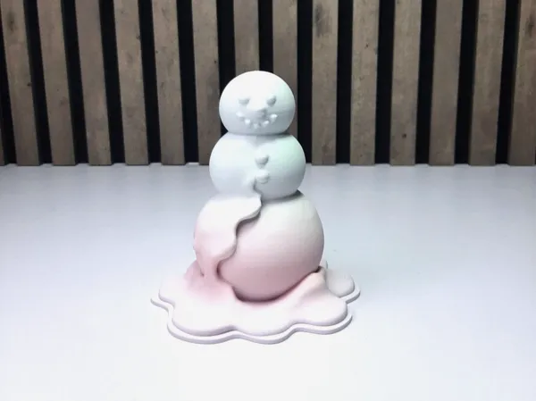 Bonhomme de neige fondant
