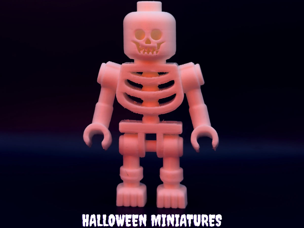 Brick Bones Skeleton Minifigure - 1