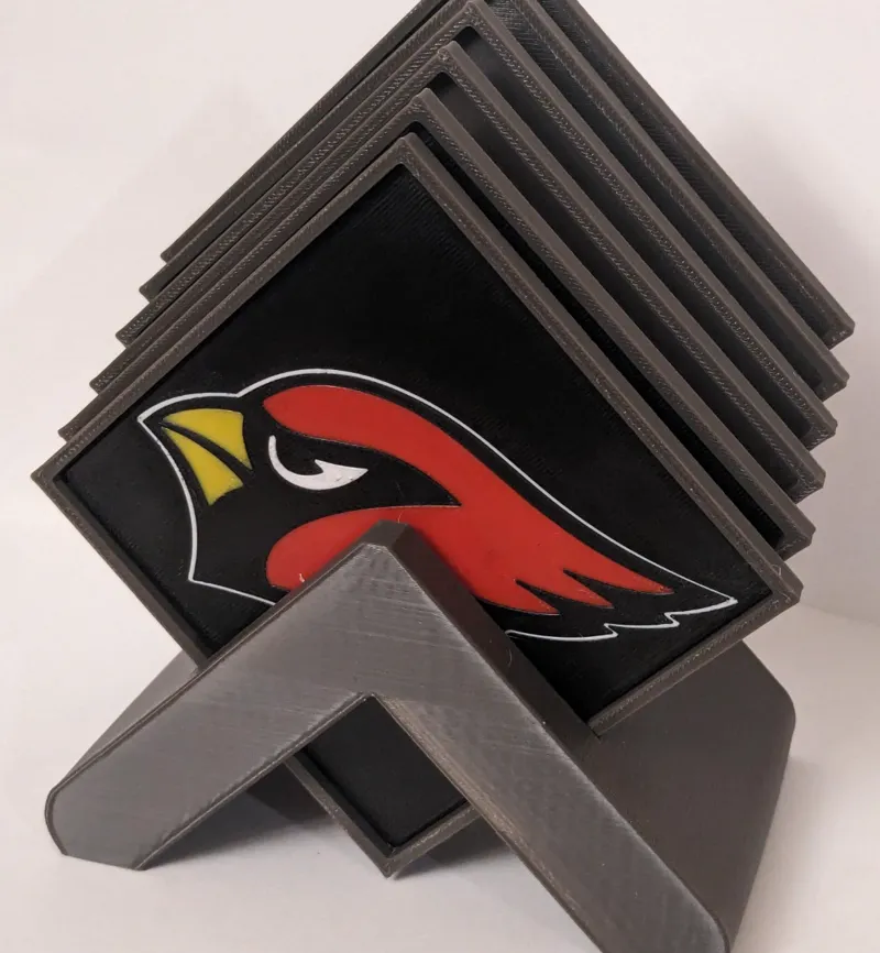 Coaster inserts - Arizona Cardinals 