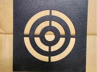 Target/Bullseye Stencil