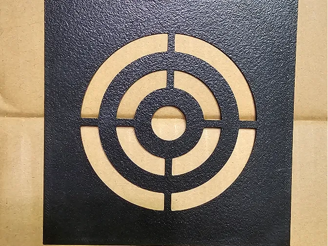 Target/Bullseye Stencil
