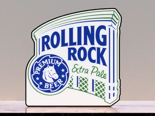Rock Light On Ebox Rolling Rock LED Lightbox by MFDesigns3D - MakerWorld