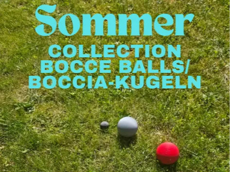 Boccai-Kugeln/ Bocce-balls