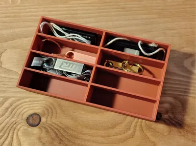 USB Memory Holder Box - Simple Organizer