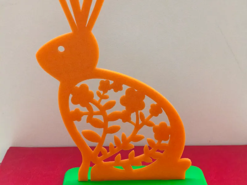 Cute Easter Bunny Decor Easy 3D print