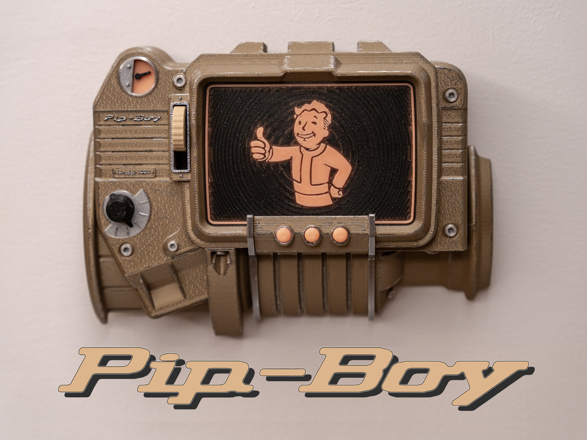辐射 哔哔小子3000型开关装饰 - light switch frame Pip-Boy 3000