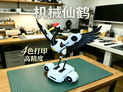 Mechanical Crane (Multi-color, High Precision)