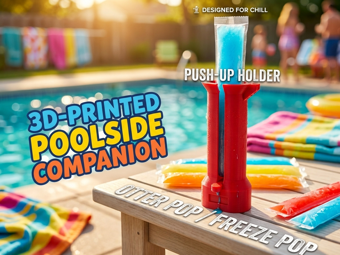 Otter Pop / Freeze Pop Push-Up Holder – Standard