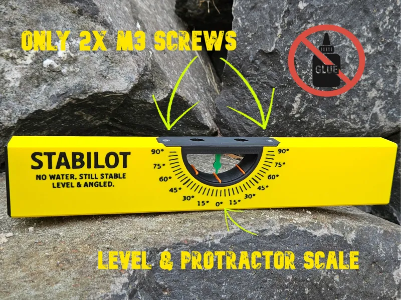 Protractor and Spirit level