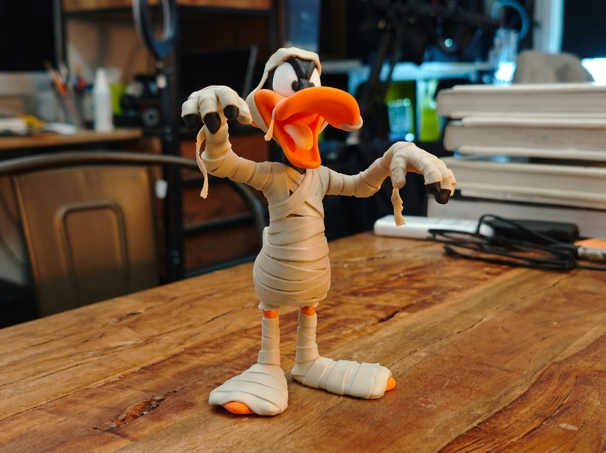 MUMMY DAFFY DUCK – THE CURSE OF THE QUACK! - 1