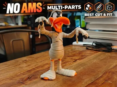 Mummy Daffy Duck: modello 3D da stampare