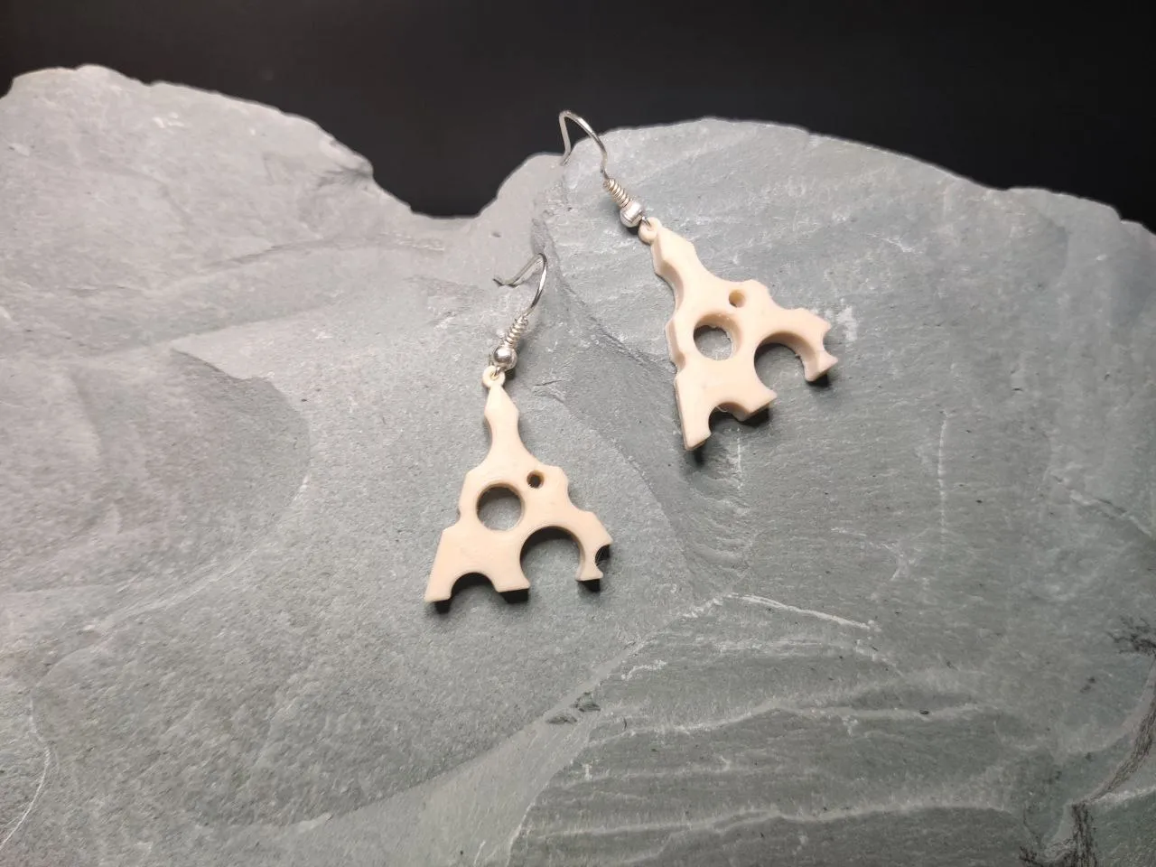 Cheese Slice Earrings view 4