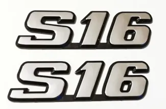 Peugeot S16 Emblem - 106, 206, 306