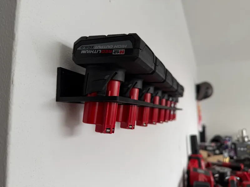 M12 Dual Battery Wall Mount