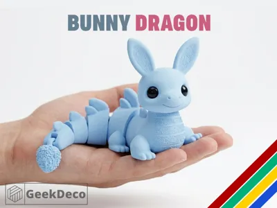 Flexi Easter Dragon Bunny