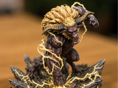 Rajang - Monster Hunter Diorama