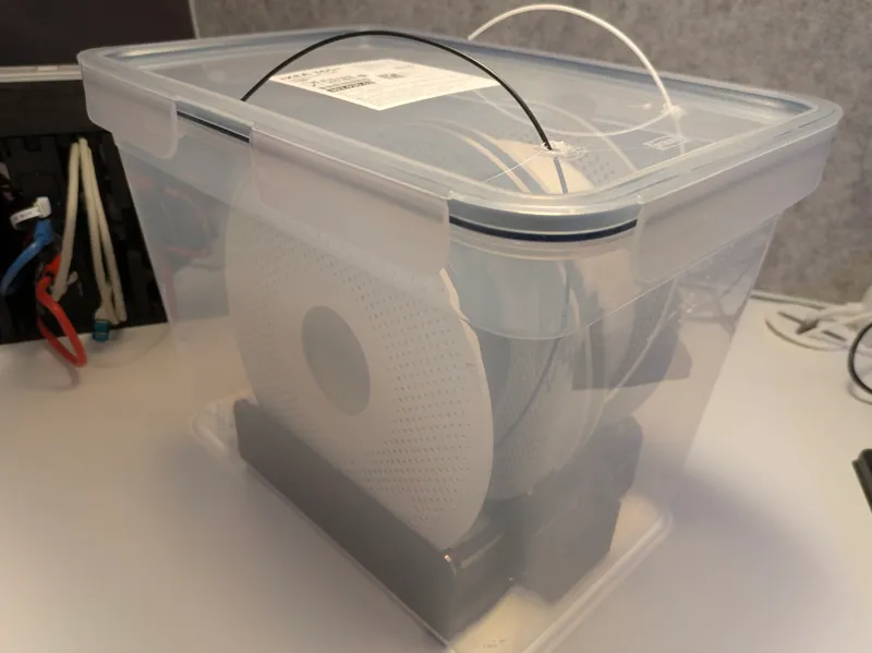 Drehende Filament Aufbewahrung für Ikea 356+ Box
