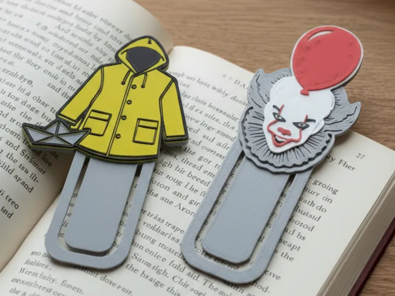 It and Georgie, Pennywise bookmark