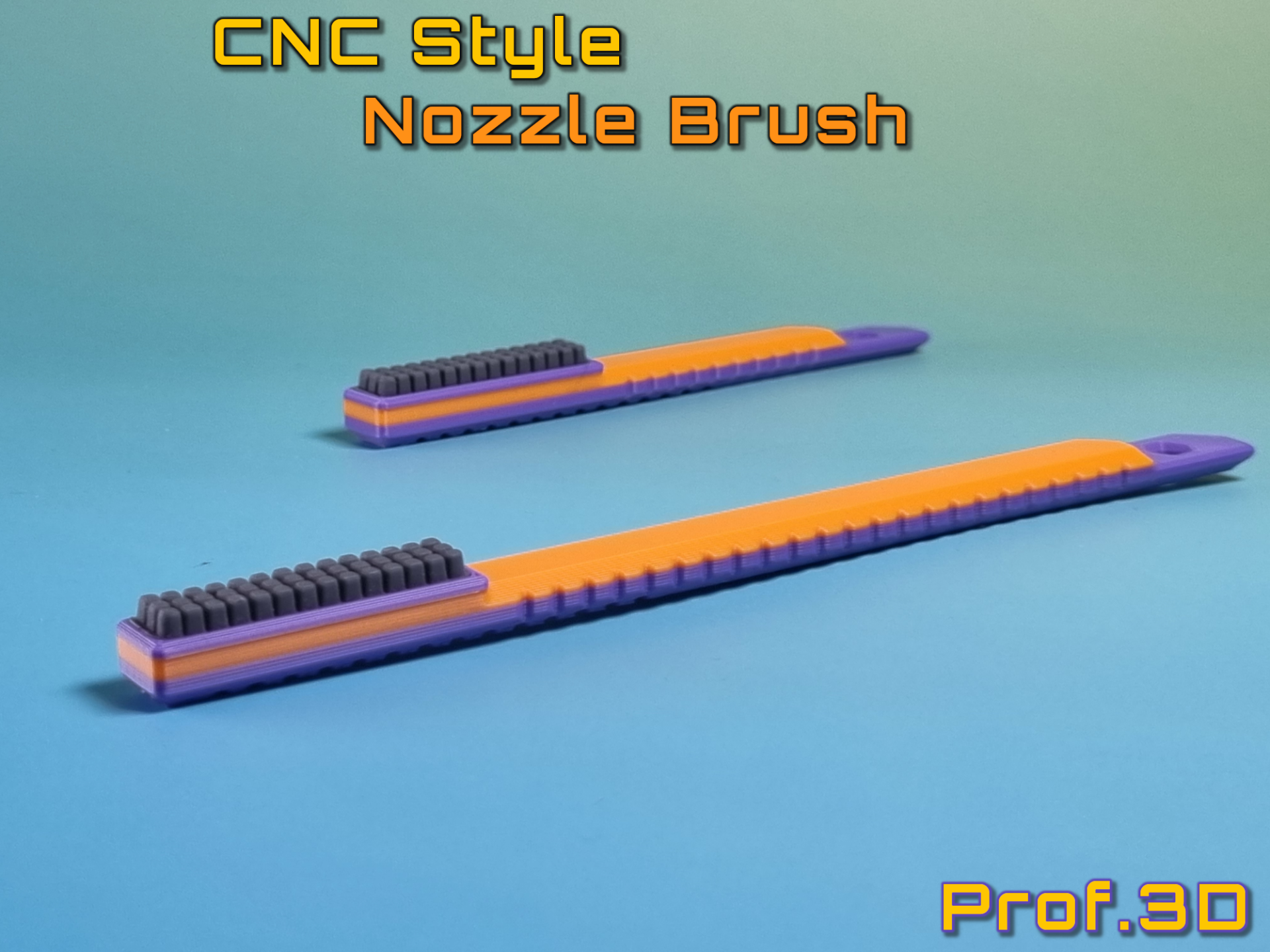 CNC Style Nozzle Brush ⧸ Clean The Nozzle Already