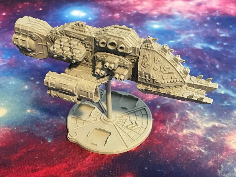 BFG Orks Dethdeala Class Battleship