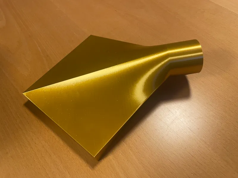 H2D Slim Exhaust - 65mm Depth, 130g PLA