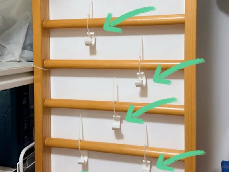 扎带用 简易收纳挂钩（快速打印）Storage Hooks for Cable Ties