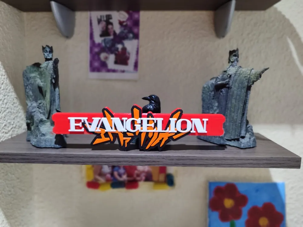 Logo Neon Genesis Evangelion - Free 3D Print Model - MakerWorld