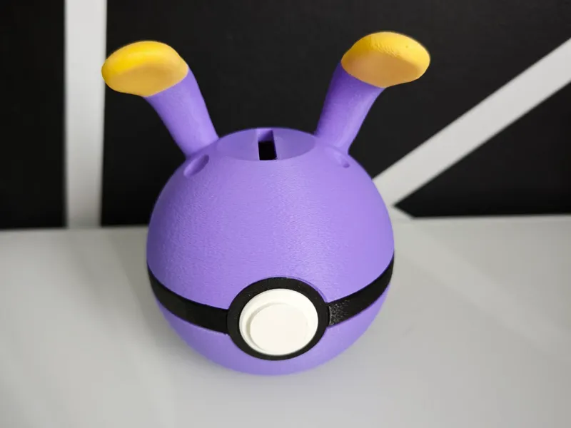 Whismur Pokeball Piggy Bank Money Saving Box 