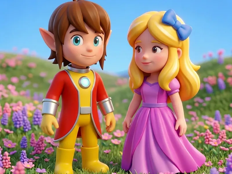 Alex kid e princesa Lora