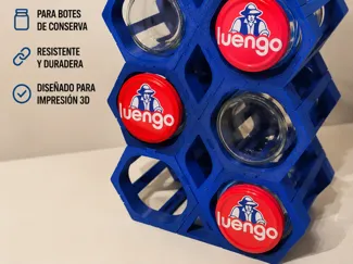 Hex Modular Can Rack – Kitchen Storage Remix